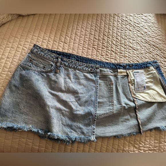 Ksubi Denim Wrap Skirt - Picture 7 of 12